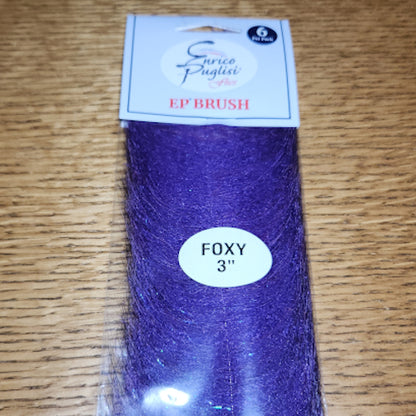Enrico Puglisi EP Foxy Brush 3.0″ - Purple - Troutlore Fly Tying Shop Australia