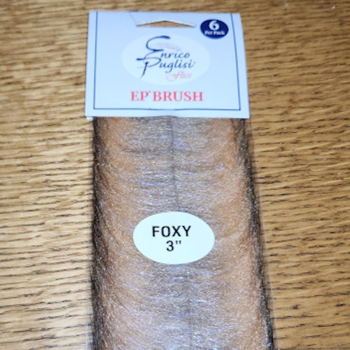 Enrico Puglisi EP Foxy Brush 3.0″ - Red Fox - Troutlore Fly Tying Shop Australia