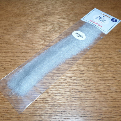 Enrico Puglisi EP Articulated Brush 1.5″ Practical - Silver Grey - Troutlore Australia's Fly Tying Specialist Store