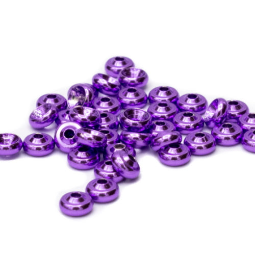 Firehole Stones Bug Band Brass Components – Radiant Purple - Troutlore Fly Tying Australia