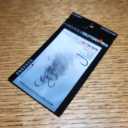Firehole 633 Wet / Nymph Hooks Firehole Sticks Barbless AVAILABLE AT TROUTLORE FLY TYING STORE AUSTRALIA