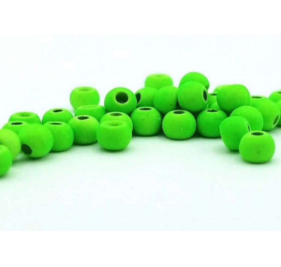 Firehole Stones Tungsten Beads Caddis Green - Troutlore Fly Tying Australia