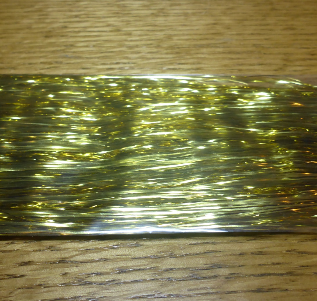 Hedron Flashabou - Gold - Troutlore Fly Tying Materials Australia