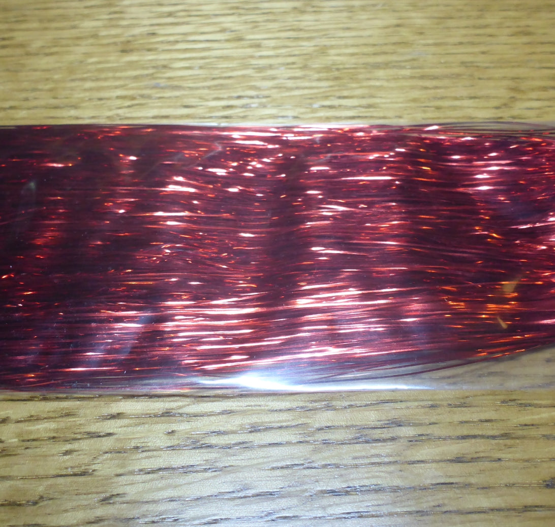 Hedron Flashabou - Red - Troutlore Fly Tying Supplies Australia