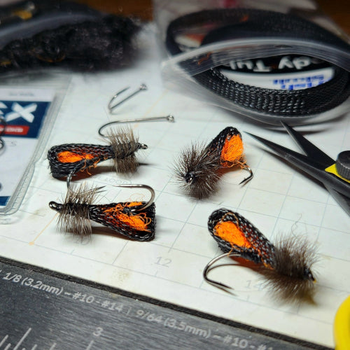 FLEXO MUDEYE CARP FLY AVAILABLE FROM TROUTLORE FLY TYING STORE AUSTRALIA