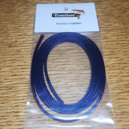 Flexo Crab Tubing - Dark Purple - Troutlore Saltwater Fly Tying Materials