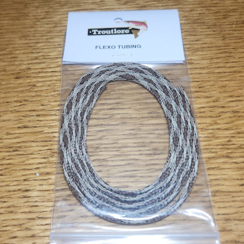 Flexo Crab Tubing - Red - Troutlore Saltwater Fly Tying Materials Australia