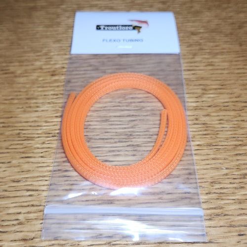 Flexo Crab Tubing - Orange - Troutlore Fly Tying Store for Saltwater Flies Australia