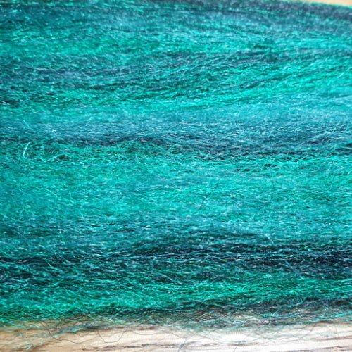 FTD Congo Hair Baitfish Blends – Minnow Back Green AVAILABLE AT TROUTLORE FLY TYING STORE AUSTRALIA