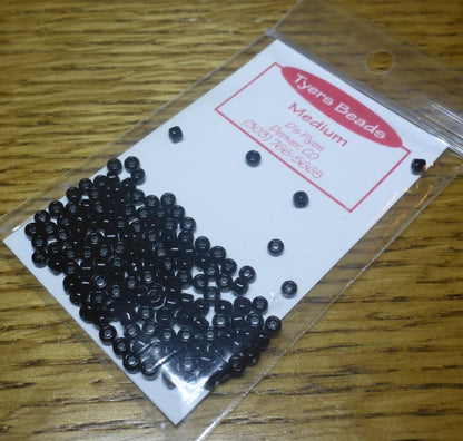 Tyers Glass Beads – Black