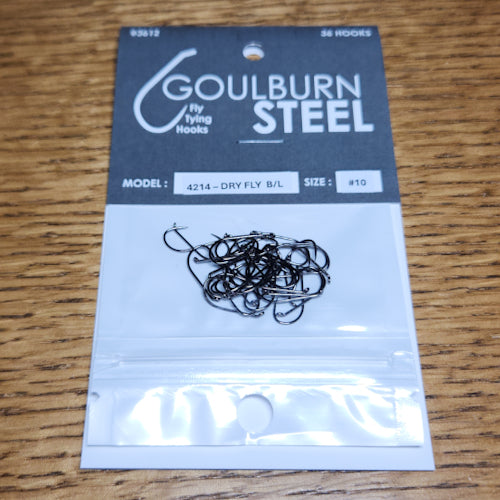 Goulburn Steel 4214 Barbless Dry Fly Hooks - Troutlore Australia's Fly Tying Specialist Store 