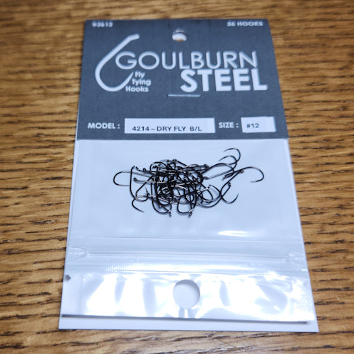 Goulburn Steel 4214 Barbless Dry Fly Hooks - Troutlore Australia's Fly Tying Specialist Store 