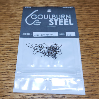 Goulburn Steel 4214 Barbless Dry Fly Hooks - Troutlore Australia's Fly Tying Specialist Store 