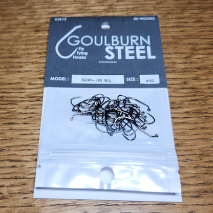 Goulburn Steel 5230 Barbless Jig Hooks - Troutlore Fly Tying Materials Australia