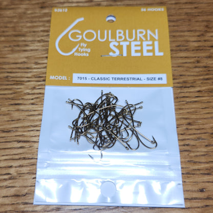 Goulburn Steel 7015 Classic Terrestrial Hooks - Troutlore Fly Tying Shop Australia