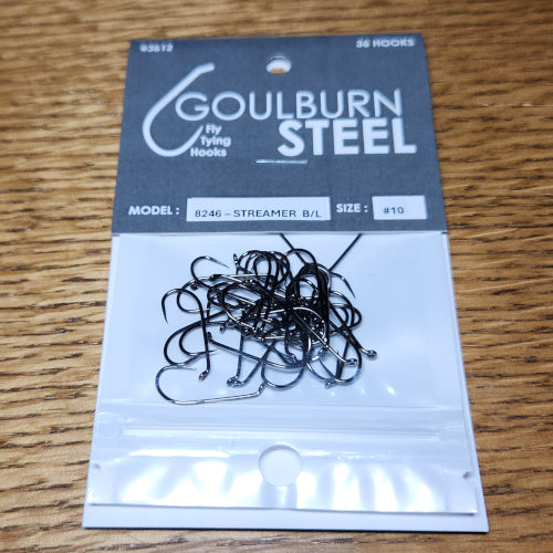 Goulburn Steel 8426 Barbless Streamer Hooks - Troutlore Fly Tying Store Australia