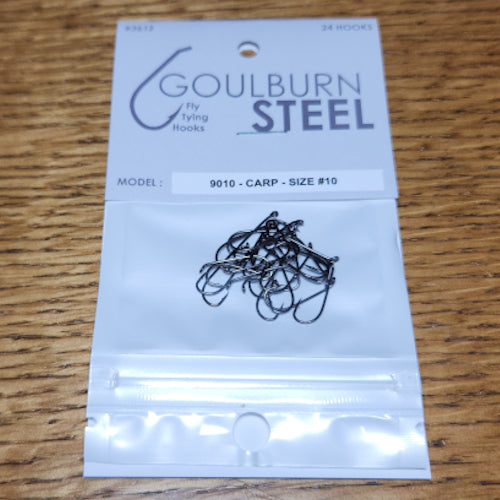 Goulburn Steel 9010 Carp Hooks - Troutlore Fly Tying Store Australia