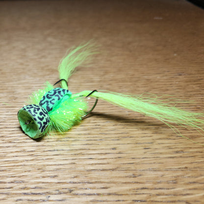 Ozzy Native Flies Grappling Frog Popper - Troutlore Fly Tying Store and Fly Shop Australia
