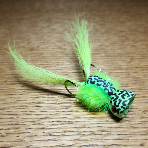 Ozzy Native Flies Grappling Frog Popper Kit - Troutlore Fly Tying Store Australia