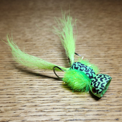 Ozzy Native Flies Grappling Frog Popper Kit - Troutlore Fly Tying Store Australia