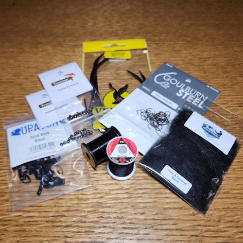 Gripop Stonefly Nymph ‘TieYourOwn’ Kit - Troutlore Fly Tying Materials Australia