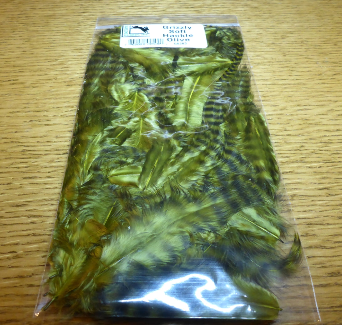 HARELINE GRIZZLY SOFT HACKLE AVAILABLE AT TROUTLORE FLY SHOP IN AUSTRALIA