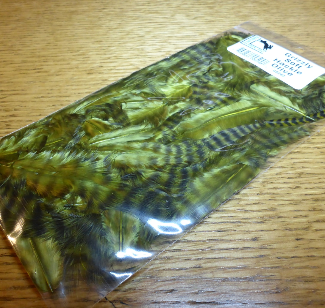 HARELINE GRIZZLY SOFT HACKLE AVAILABLE AT TROUTLORE FLY SHOP IN AUSTRALIA