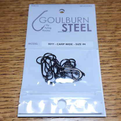 Goulburn Steel 9011 Carp Hooks Wide