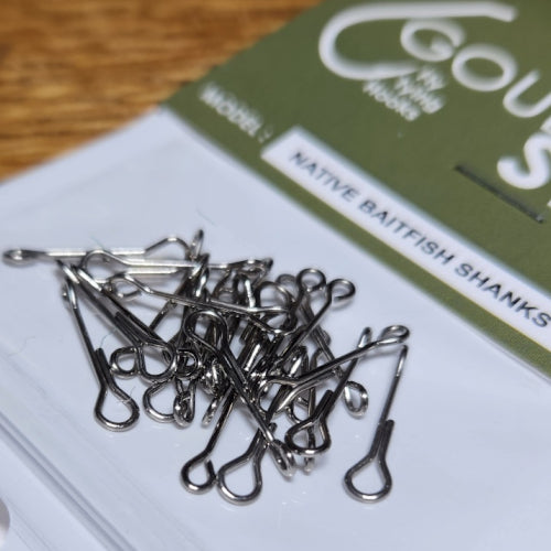Goulburn Steel Native Baitfish Shanks - Troutlore Articulated Fly Tying Store Australia