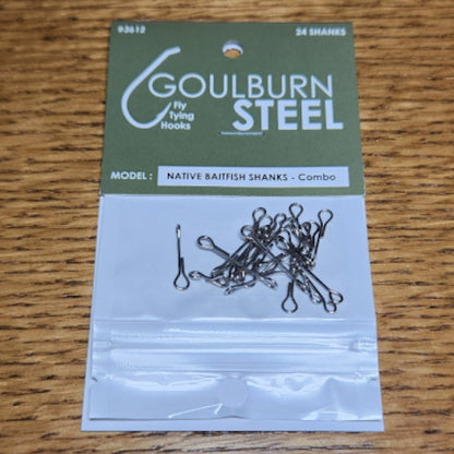 Goulburn Steel Native Baitfish Shanks - Troutlore Articulated Fly Tying Store Australia