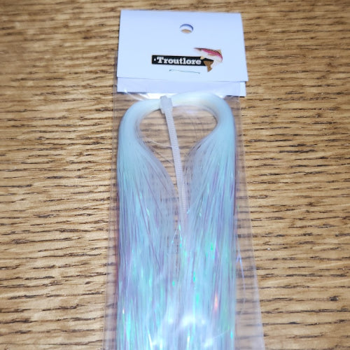 H20 Flash - Pearl - Troutlore Fly Tying Flashabou Australia