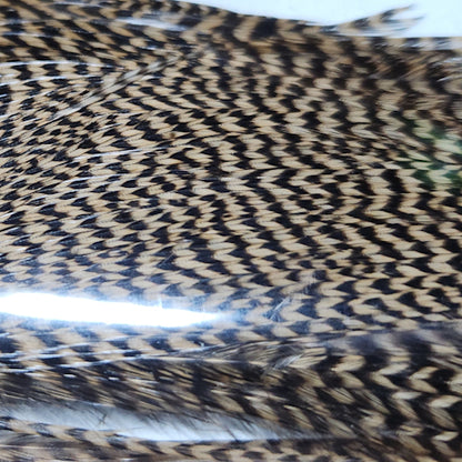 Hareline Half Cape - Grizzly Tan - Troutlore Fly Tying Feathers Australia