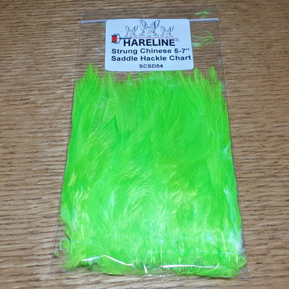 HARELINE STRUNG SADDLE HACKLE AVAILABLE FROM TROUTLORE FLY TYING SUPPLIES AUSTRALIA