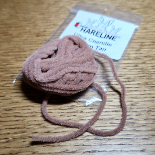 HARELINE ULTRA CHENILLE MEDIUM AVAILABLE FROM TROUTLORE FLY TYING STORE AUSTRALIA
