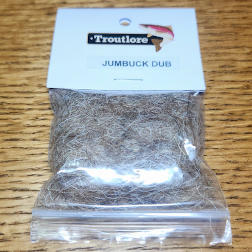Troutlore Jumbuck Dub - Natural / Tan - Troutlore Fly Tying Shop Australia