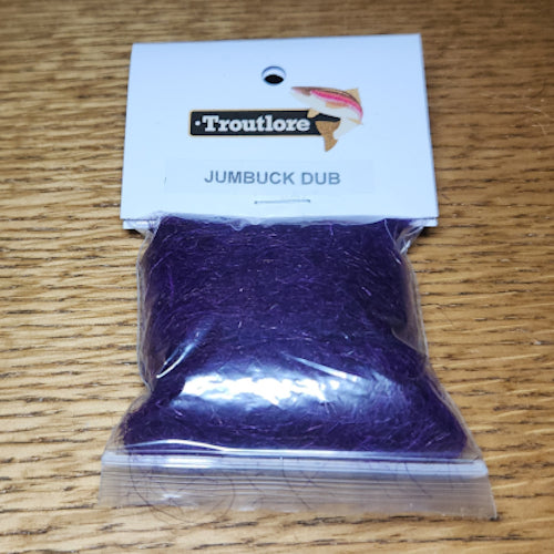 Troutlore Jumbuck Dub - Deep Purple - Troutlore Fly Tying Shop Australia
