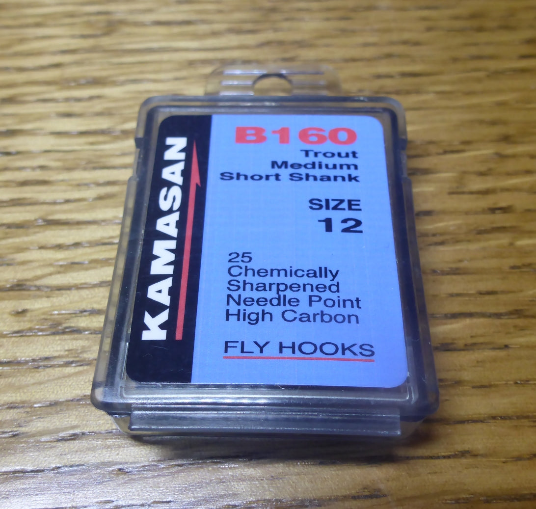 Kamasan B160 Hooks Trout Short Medium Shank - 25 Pack