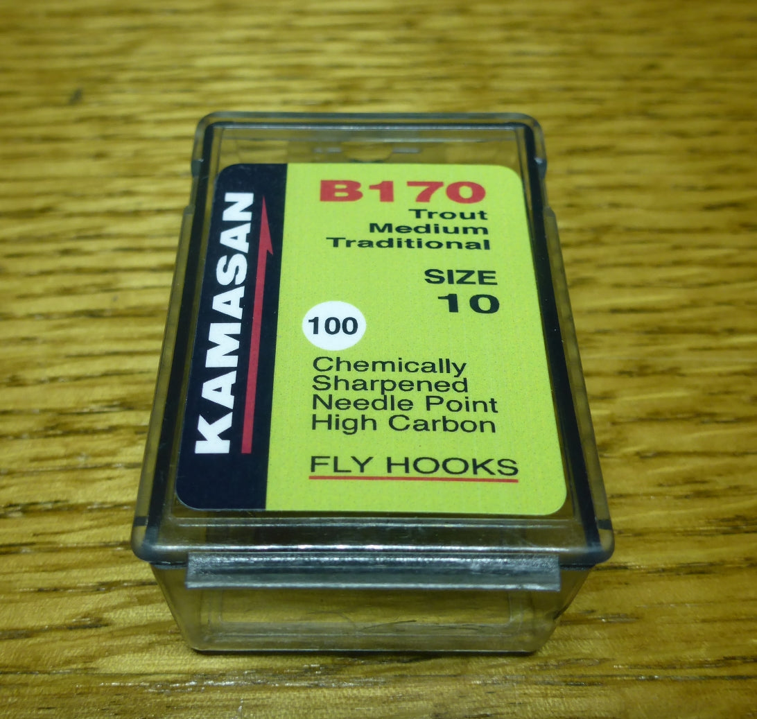 Kamasan B170 Hooks Trout Medium Traditional - 100 Pack