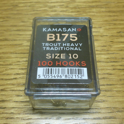 Kamasan B175 Hooks Trout Heavy Traditional - 100 Pack