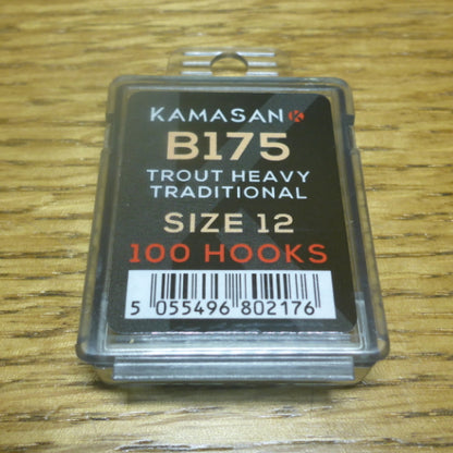 Kamasan B175 Hooks Trout Heavy Traditional - 100 Pack