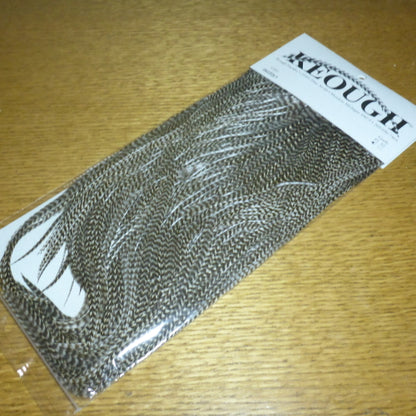 Keough Saddle Number #1 Grade – Natural Grizzly AVAILABLE AT TROUTLORE FLY TYING STORE AUSTRALIA