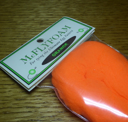 McFly Foam Orange - Troutlore Fly Tying Specialist Australia