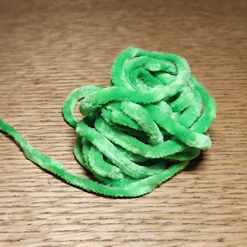 Troutlore Medium Chenille - Insect Green Fly Tying Material Australia