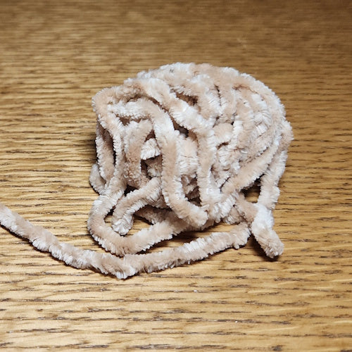 Troutlore Medium Chenille - Tan - Troutlore Fly Tying Store Australia