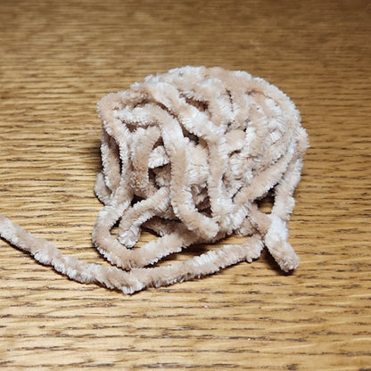 Troutlore Medium Chenille - Tan - Troutlore Fly Tying Store Australia