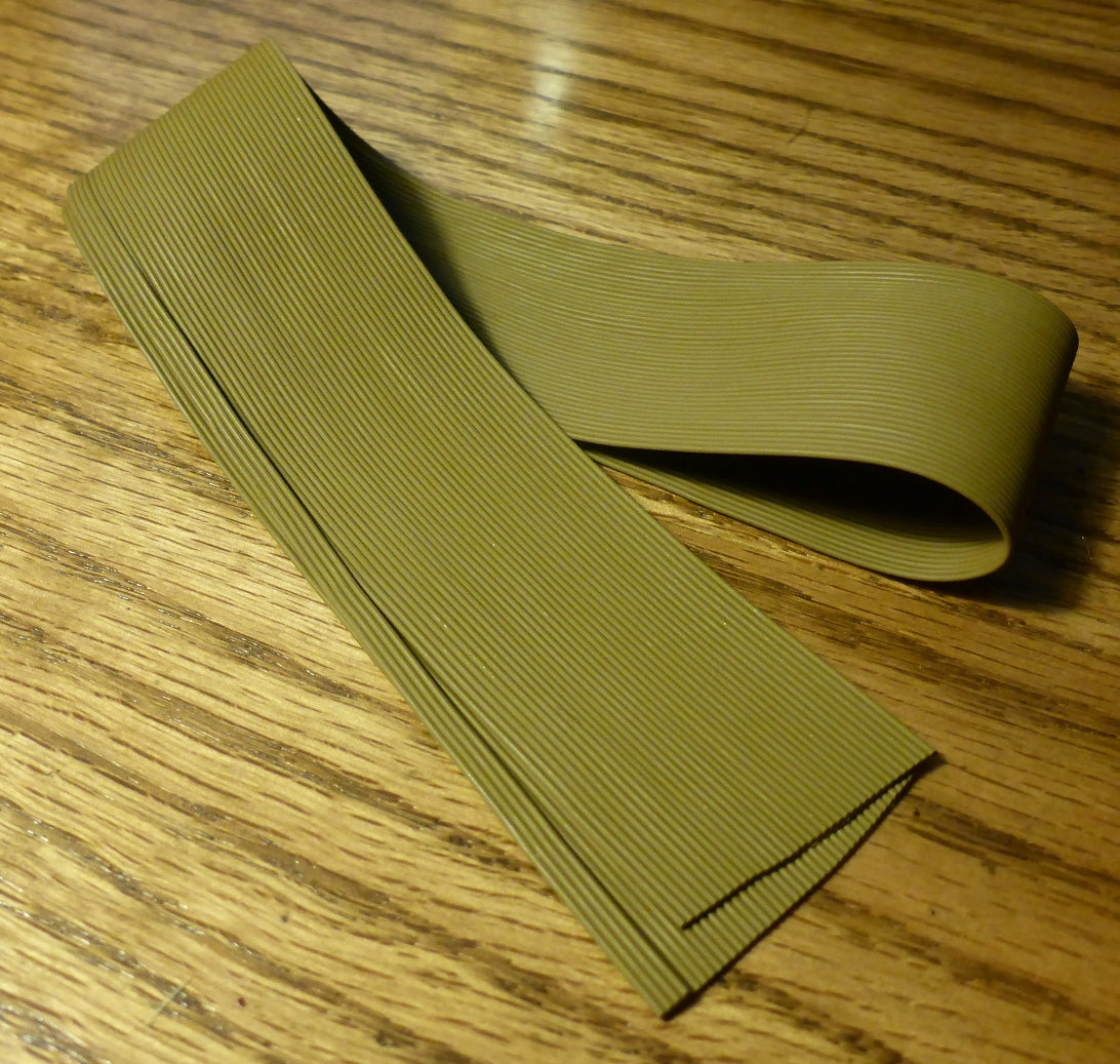 Hareline Round Rubber Legs Golden Stone - Troutlore Fly Tying