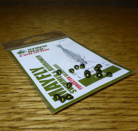 Nymph Head Evolution Mayfly Swimmer Olive - Troutlore Fly Tying Supplies Australia