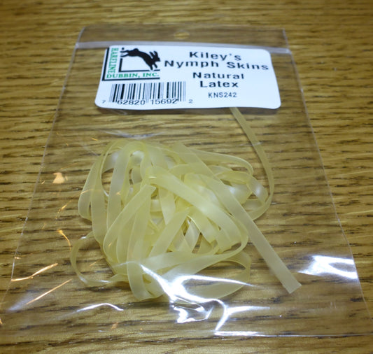 Kiley’s Nymph Skins Natural Latex - Troutlore Fly Tying Store Australia