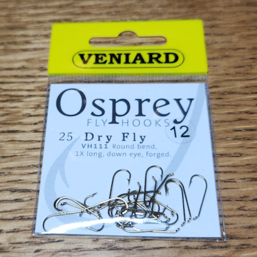 Osprey VH111 Dry Fly Hooks - Troutlore Fly Tying Shop Australia