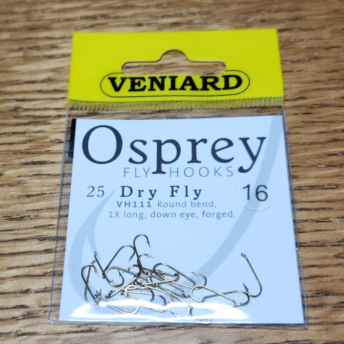 Osprey VH111 Dry Fly Hooks - Troutlore Fly Tying Shop Australia